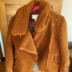 Anthropology furry coat